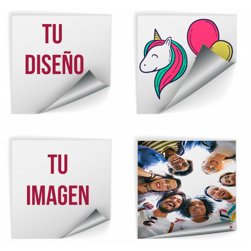 Pegatina Cuadrada Personalizada
