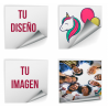 Pegatina Cuadrada Personalizada