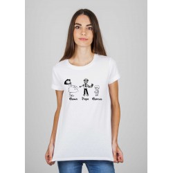 Camiseta familia personalizada